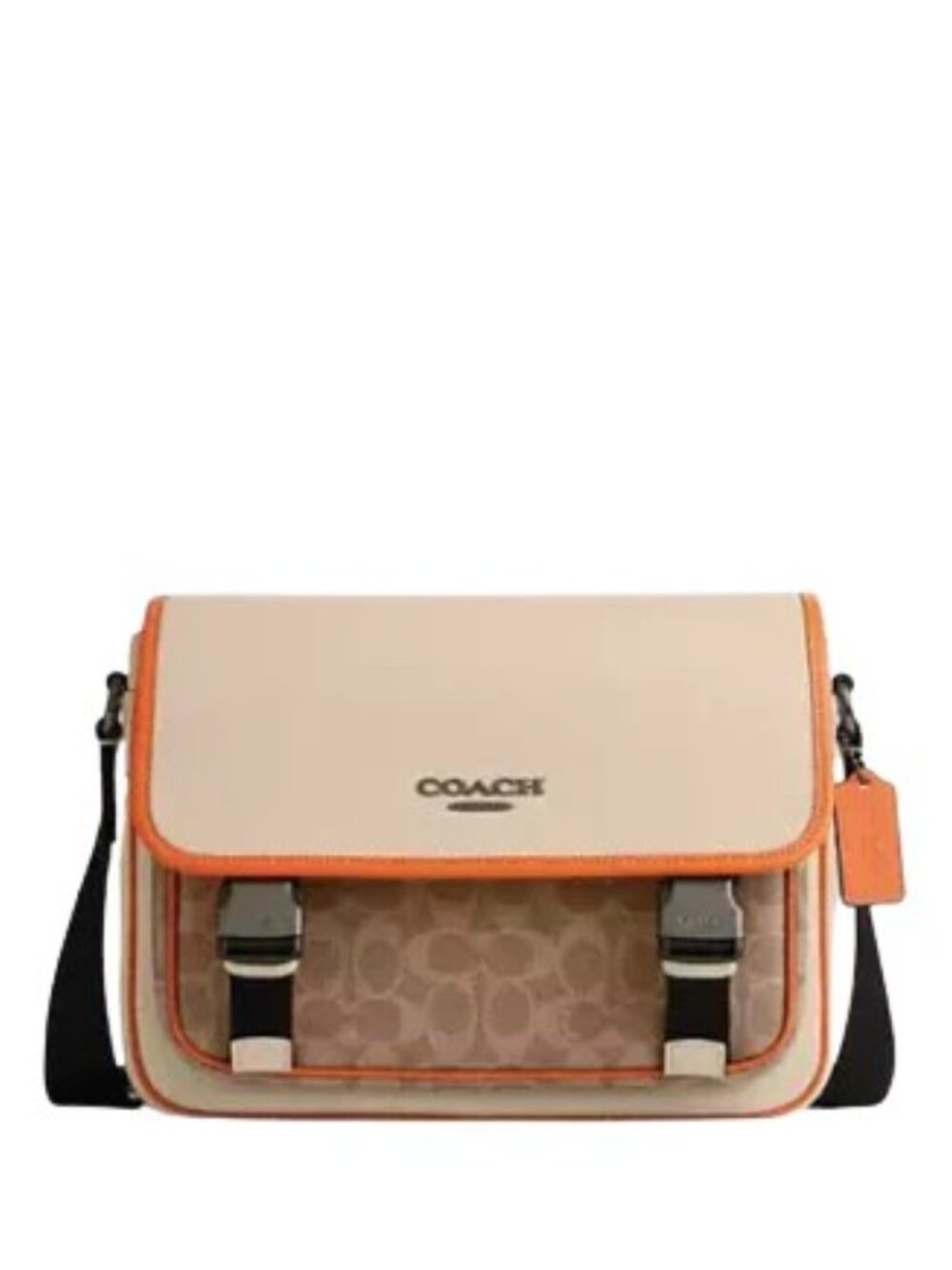 Coach Racer Bag – Ivory/Multi – NWT – Original Coach Wrap Intact - Picture 4 of 12